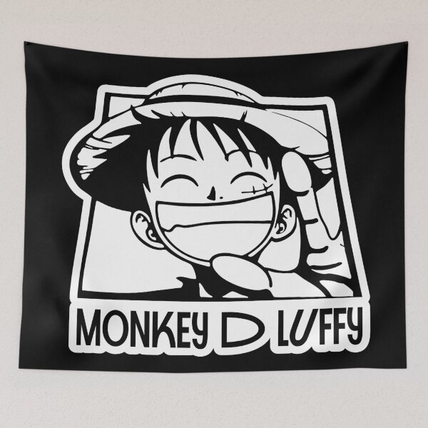 Item preview, Luffy Wanted – One Piece Pirate Bounty Style designed and sold by DWZ Design.
