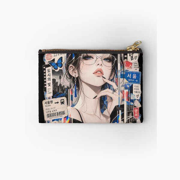 Item preview, Seoul City Girl Aesthetic K-Culture Collage designed and sold by SeoulVibeStudio.