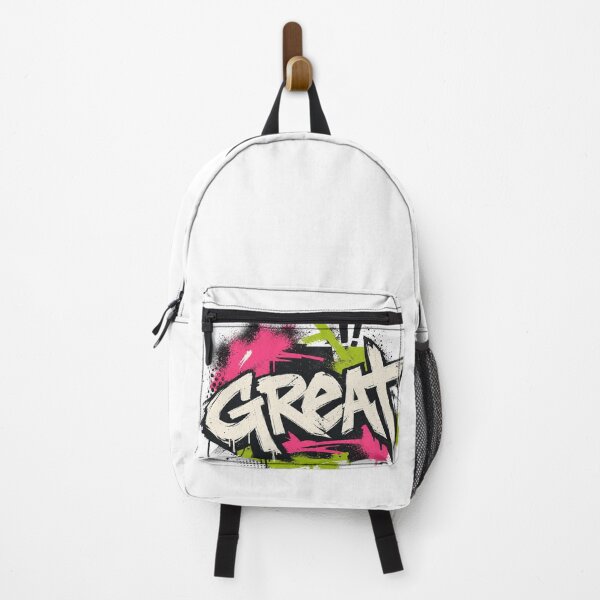 Item preview, Great Graffiti Street Art Vibrant Neon Urban Typography designed and sold by RAJASWARSTORE.