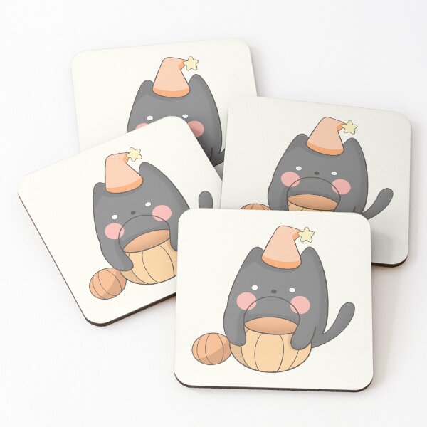 Item preview, Hand Drawn Cute Black Cat Spring Hunt designed and sold by Porpor Artwork.