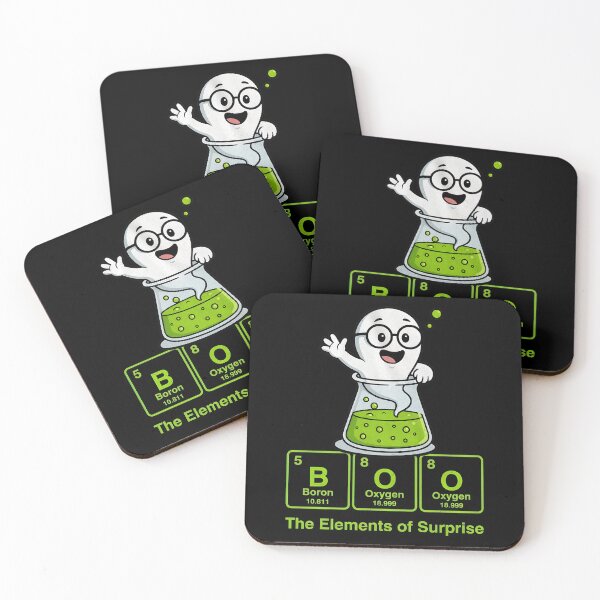 Item preview, Boo Elements Of Surprise Funny Science Ghost designed and sold by Ekonolotie.