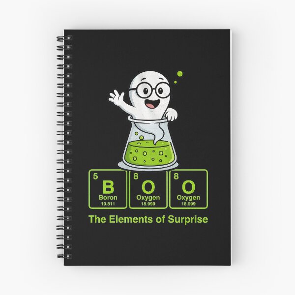 Item preview, Boo Elements Of Surprise Funny Science Ghost designed and sold by Ekonolotie.