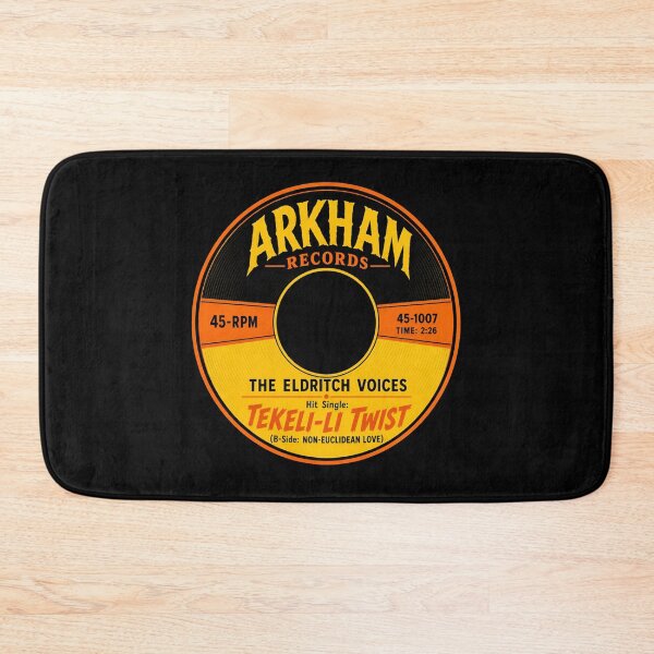 Item preview, H.P. Lovecraft Arkham Records Tekeli-li Twist designed and sold by Fenay Designs.