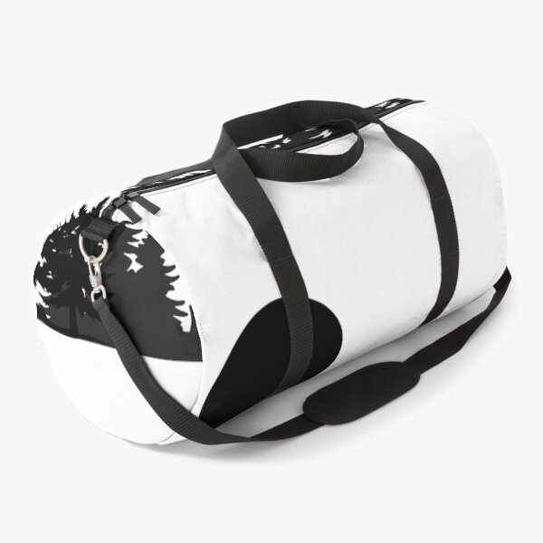 Item preview, Minimalist Mountain Landscape Black and White Pine Forest Design designed and sold by RAJASWARSTORE.