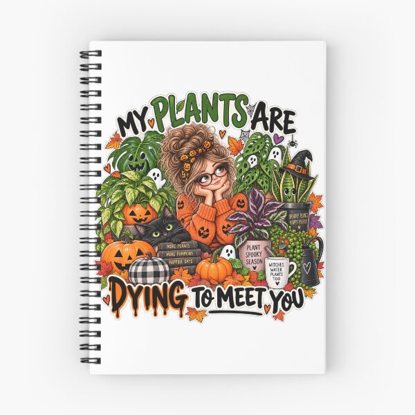 Item preview, My Plants Are Dying to Meet You – Funny Halloween Plant Mom designed and sold by CottageGardenCo.