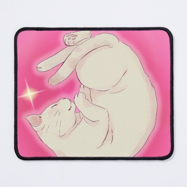 Item preview, I exist because cats Cute Dreamy Pink Pastel Design  designed and sold by mooncakekaro.