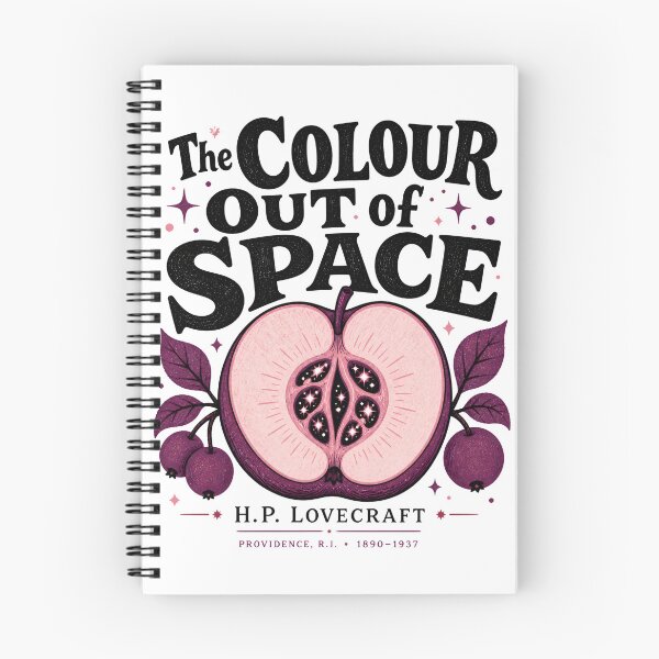 Item preview, H.P. Lovecraft Colour Out of Space Cosmic Apple designed and sold by Fenay Designs.