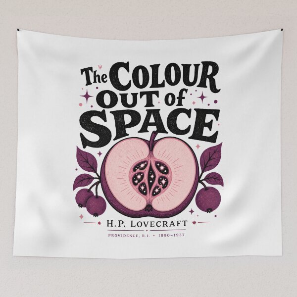 Item preview, H.P. Lovecraft Colour Out of Space Cosmic Apple designed and sold by Fenay Designs.