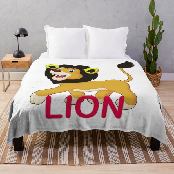 Item preview, baby lion cartoon design designed and sold by PSDesignWorks.