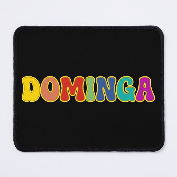 Item preview, ❤️ Dominga Personalized Name Wavy Retro Shirt, Coffee Mug, Sticker Gift designed and sold by HelixPedia.