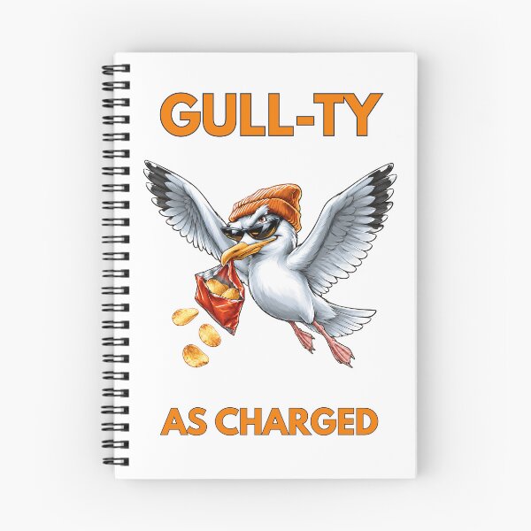 Item preview, Gull-Ty As Charged Snack Thief designed and sold by SamodivaAtelier.