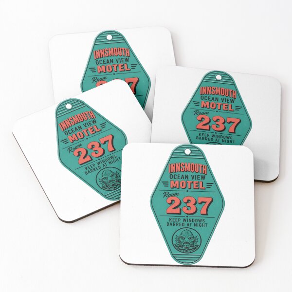 Item preview, H.P. Lovecraft Innsmouth Motel Room 237 Key designed and sold by Fenay Designs.