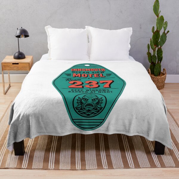 Item preview, H.P. Lovecraft Innsmouth Motel Room 237 Key designed and sold by Fenay Designs.