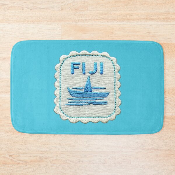 Item preview, Fiji Travel Patch Outrigger Canoe Embroidered designed and sold by tiigerdad.