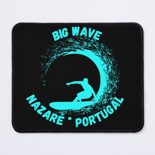 Item preview, Big wave Nazare Portugal gifts for surfers designed and sold by ewicraft.