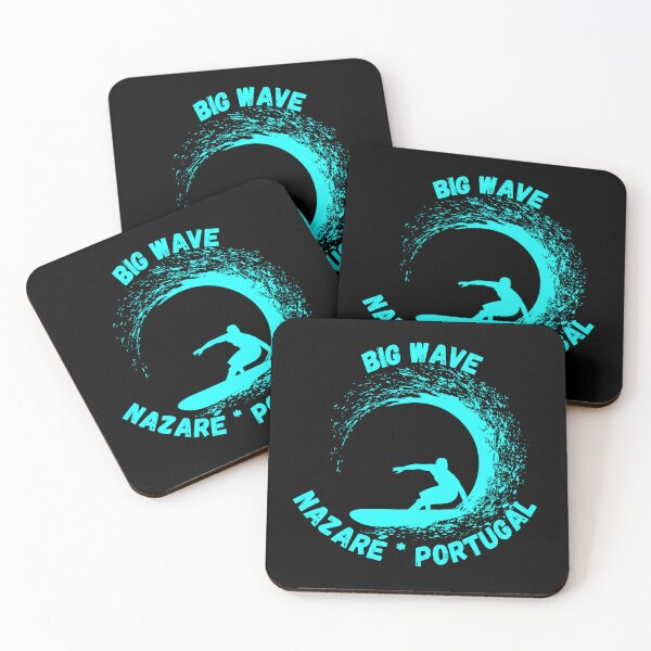Item preview, Big wave Nazare Portugal gifts for surfers designed and sold by ewicraft.