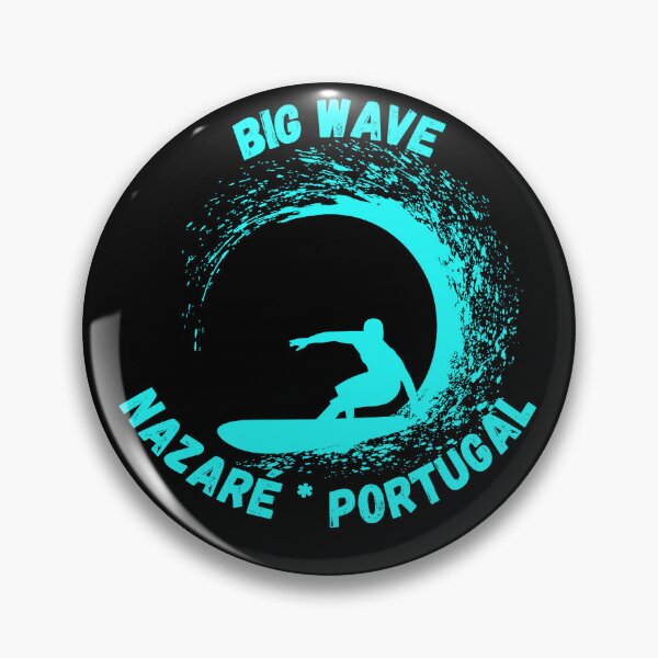 Item preview, Big wave Nazare Portugal gifts for surfers designed and sold by ewicraft.