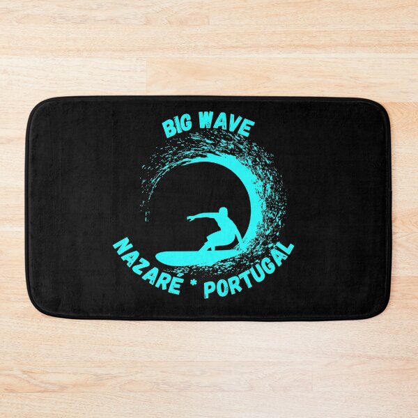 Item preview, Big wave Nazare Portugal gifts for surfers designed and sold by ewicraft.