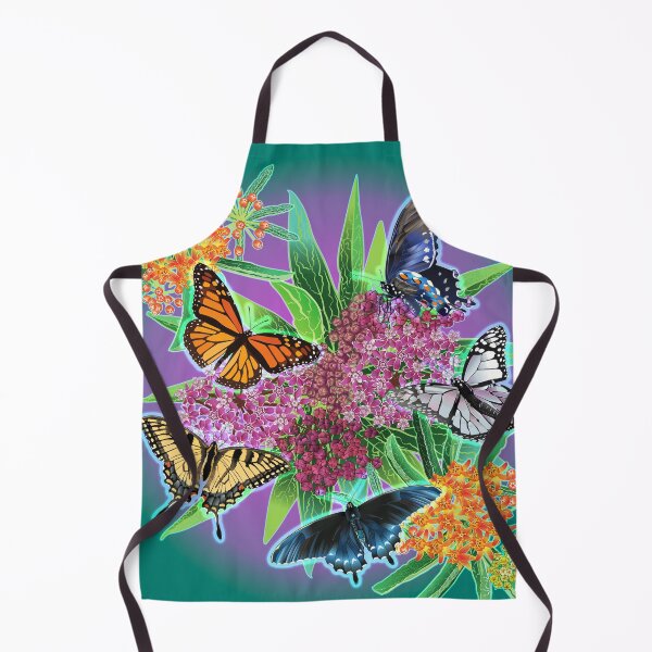 Item preview, Milkweeds and Butterflies designed and sold by Jedi-Artist.