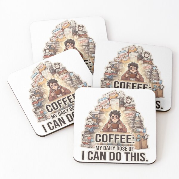 Item preview, Coffee: My Daily Dose of I Can Do This designed and sold by CleverGoods.
