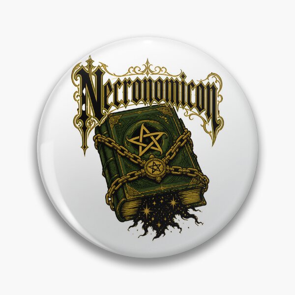 Item preview, H.P. Lovecraft Necronomicon Chained Grimoire designed and sold by Fenay Designs.