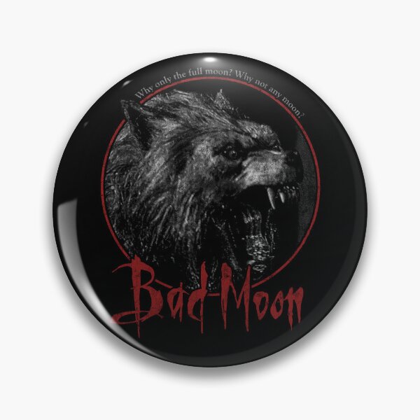Item preview, Werewolf Bad Moon Distressed designed and sold by Power Up Prints.