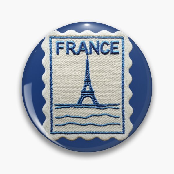 Item preview, France Travel Patch Eiffel Tower Embroidered designed and sold by tiigerdad.