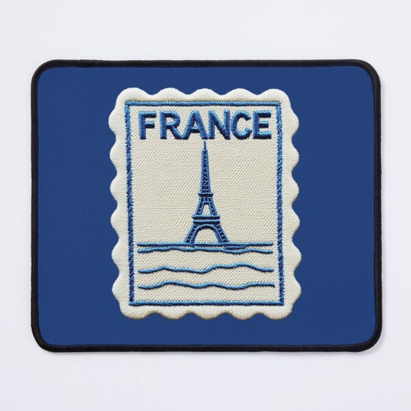 Item preview, France Travel Patch Eiffel Tower Embroidered designed and sold by tiigerdad.