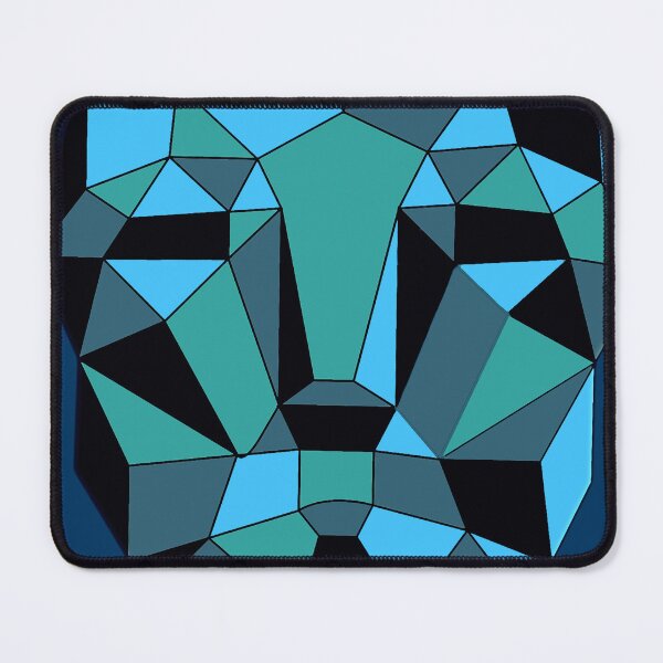 Item preview, Geometric Emerald Lady inspired by Adut Akech designed and sold by Benszi.