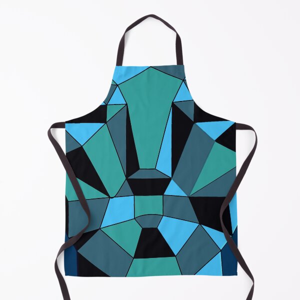 Artikelvorschau, Geometrische Smaragd-Dame, inspiriert von Adut Akech entworfen und verkauft von Benszi.