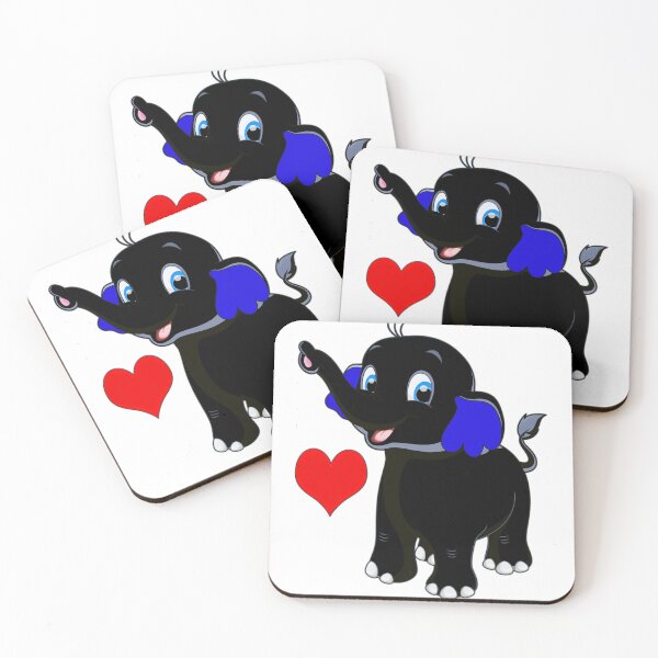 Item preview, baby elephant cartoon design  designed and sold by PSDesignWorks.