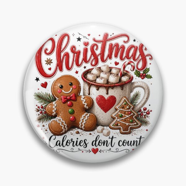 Item preview, Christmas Calories Don't Count Gingerbread Hot Cocoa designed and sold by DYAFLK.