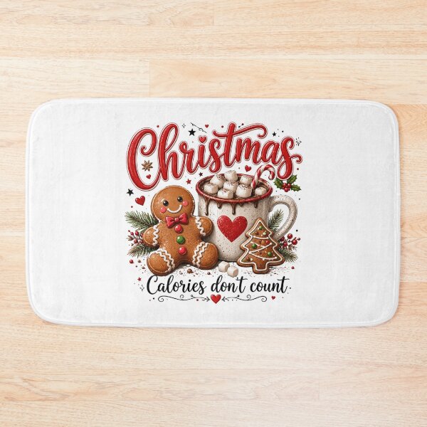 Item preview, Christmas Calories Don't Count Gingerbread Hot Cocoa designed and sold by DYAFLK.