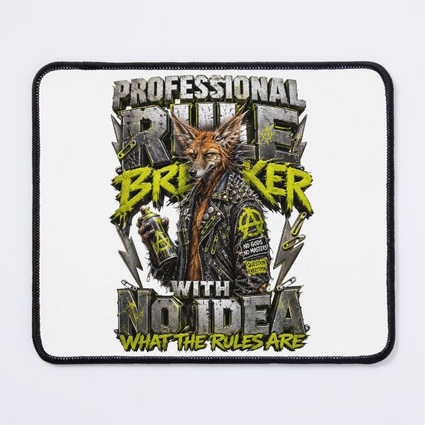 Item preview, Professional Rule Breaker With No Idea What The Rules Are Fox designed and sold by Sovereign Supply Co..