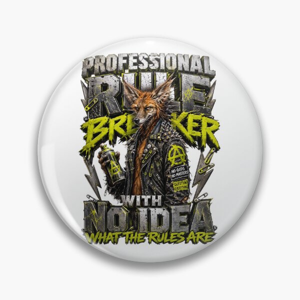 Item preview, Professional Rule Breaker With No Idea What The Rules Are Fox designed and sold by Sovereign Supply Co..