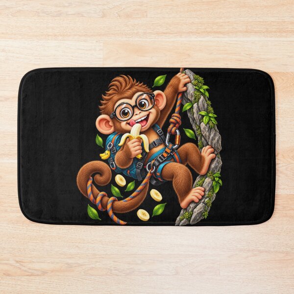 Item preview, Funny Monkey Climbing With Banana designed and sold by JKDJ.