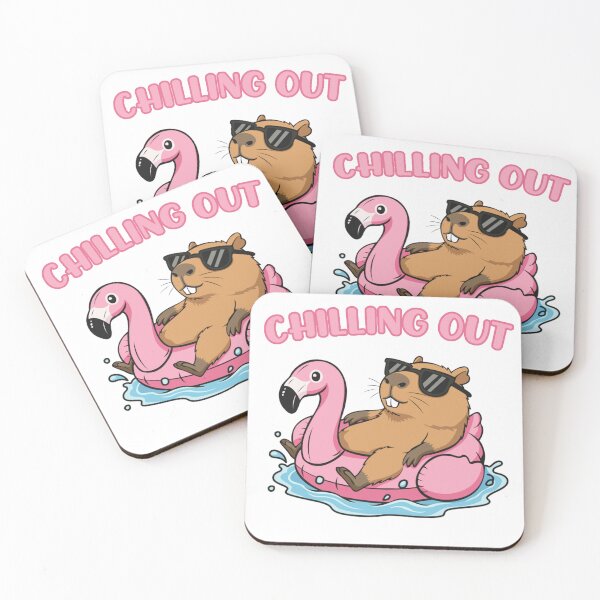 Item preview, Chilling Capybara designed and sold by AyushkaAgarwal.
