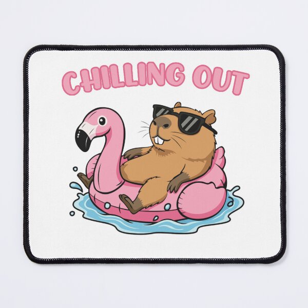 Item preview, Chilling Capybara designed and sold by AyushkaAgarwal.