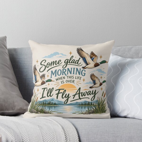 Item preview, I’ll Fly Away, Christian Inspirational Quote, Religious Church Faith, Duck Hunting, Western Jesus, Christian Outdoorsman, Faith Based Gift designed and sold by Cchotlan.