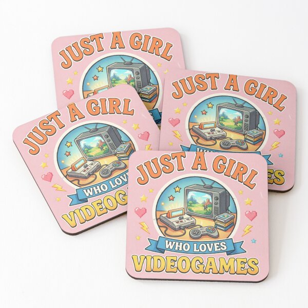 Item preview, Just a girl who likes video games designed and sold by MrBoutik.
