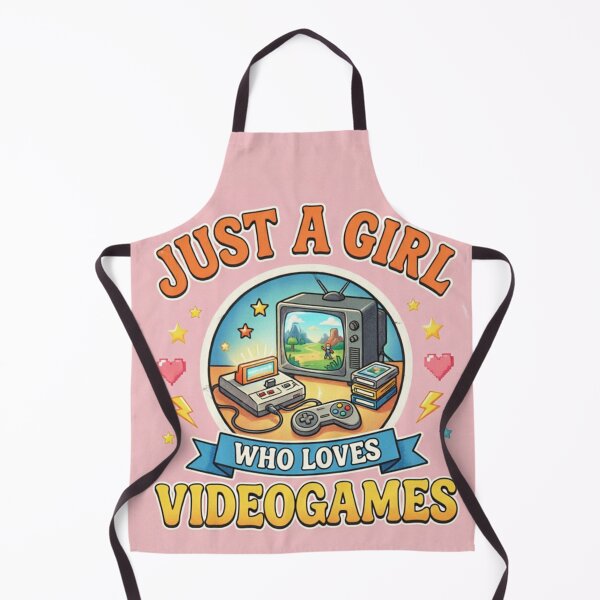 Item preview, Just a girl who likes video games designed and sold by MrBoutik.
