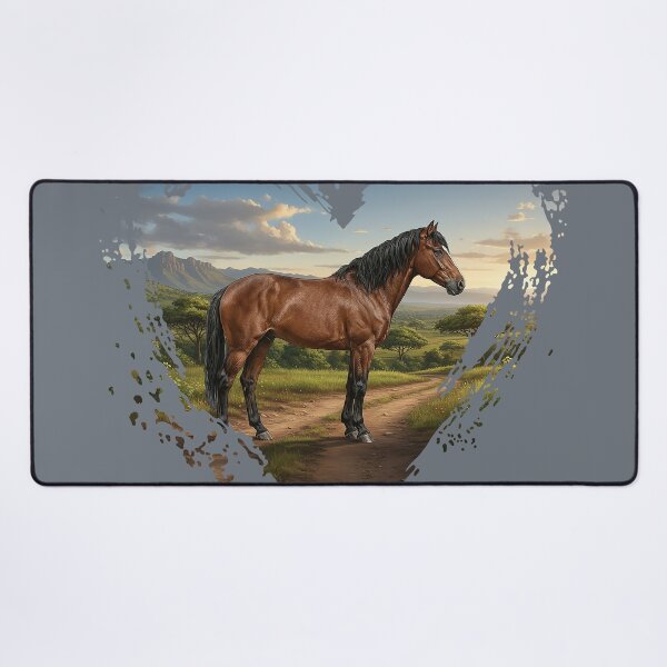 Item preview, An Abyssinian horse, Ethiopia, and a heart designed and sold by Cheval-de-coeur.