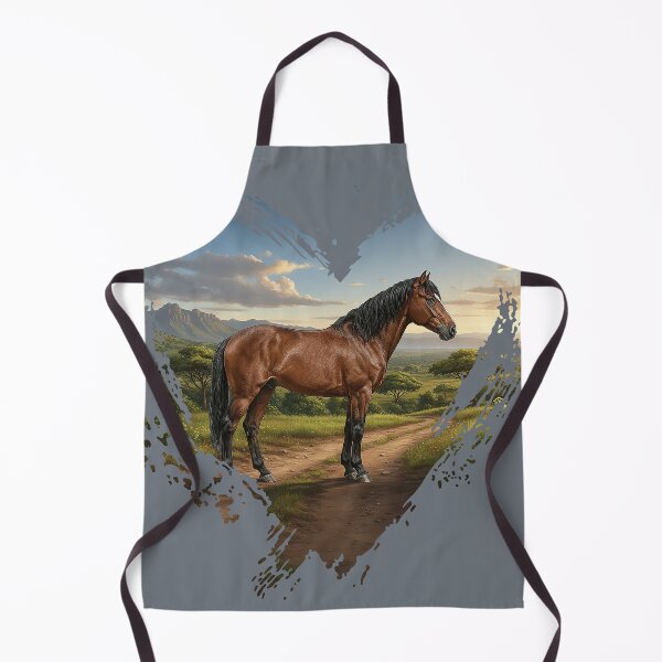 Item preview, An Abyssinian horse, Ethiopia, and a heart designed and sold by Cheval-de-coeur.