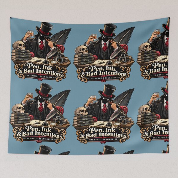 Item preview, Gothic Writer Gift | Pen, Ink & Bad Intentions | The Dandy Beaurozier designed and sold by Beaurozier.