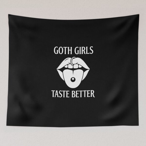 Item preview, Goth Girls Taste Better - Unique Alternative Grunge Design designed and sold by OH-MY-GOTH.