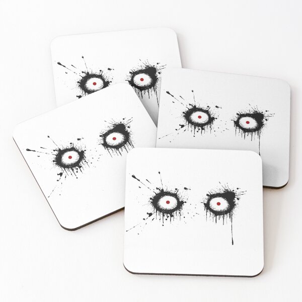 Item preview, Dripping Ink Eyes - Red Pupil designed and sold by EniShiju.