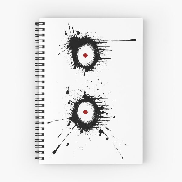 Item preview, Dripping Ink Eyes - Red Pupil designed and sold by EniShiju.
