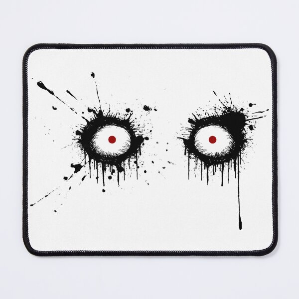 Item preview, Dripping Ink Eyes - Red Pupil designed and sold by EniShiju.
