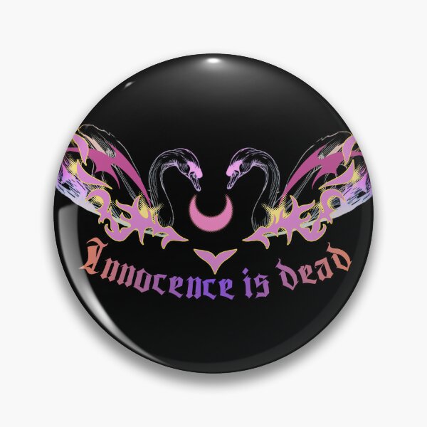 Item preview, Innocence is dead Vintage Swans Gradient y2k tattoo design designed and sold by mooncakekaro.