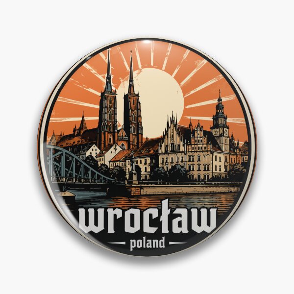 Item preview, Wroclaw Poland Vintage Travel designed and sold by TomFrontierArt.